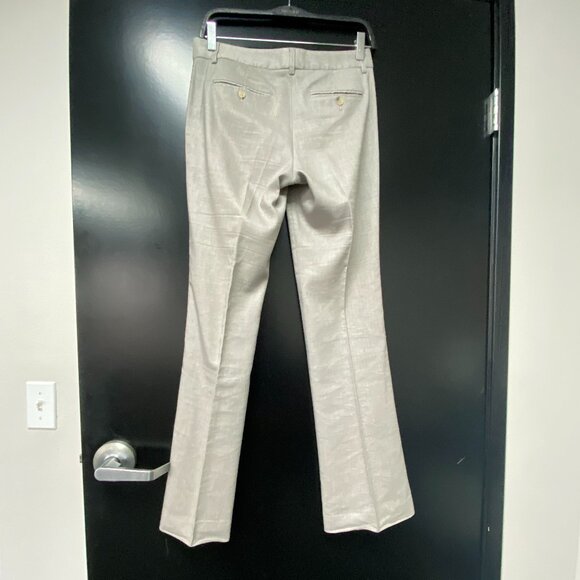 Theory Virgin Wool/Linen Blend Pants Size 4 - Picture 4 of 8